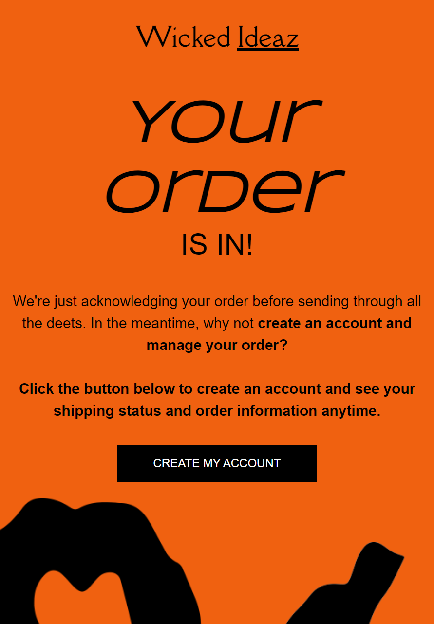 Omnisend Craft Hobby acknowledgement