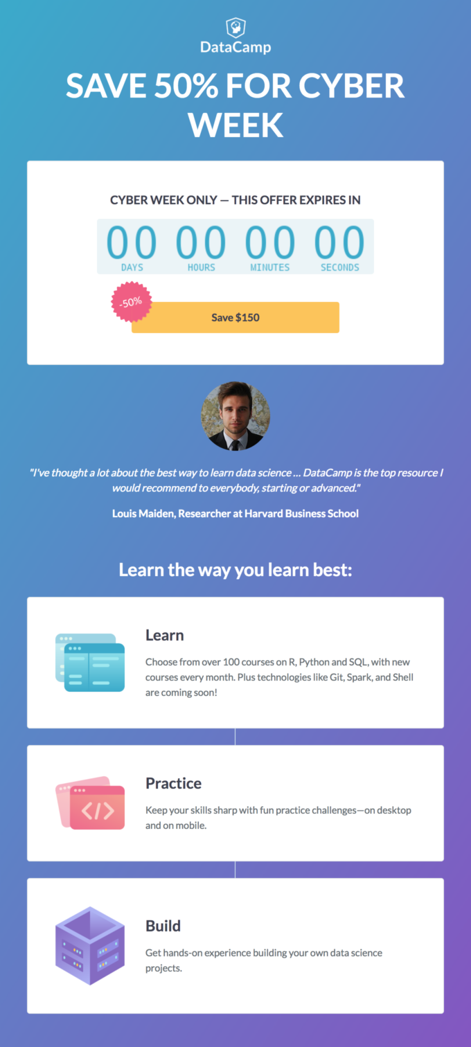 DataCamp email