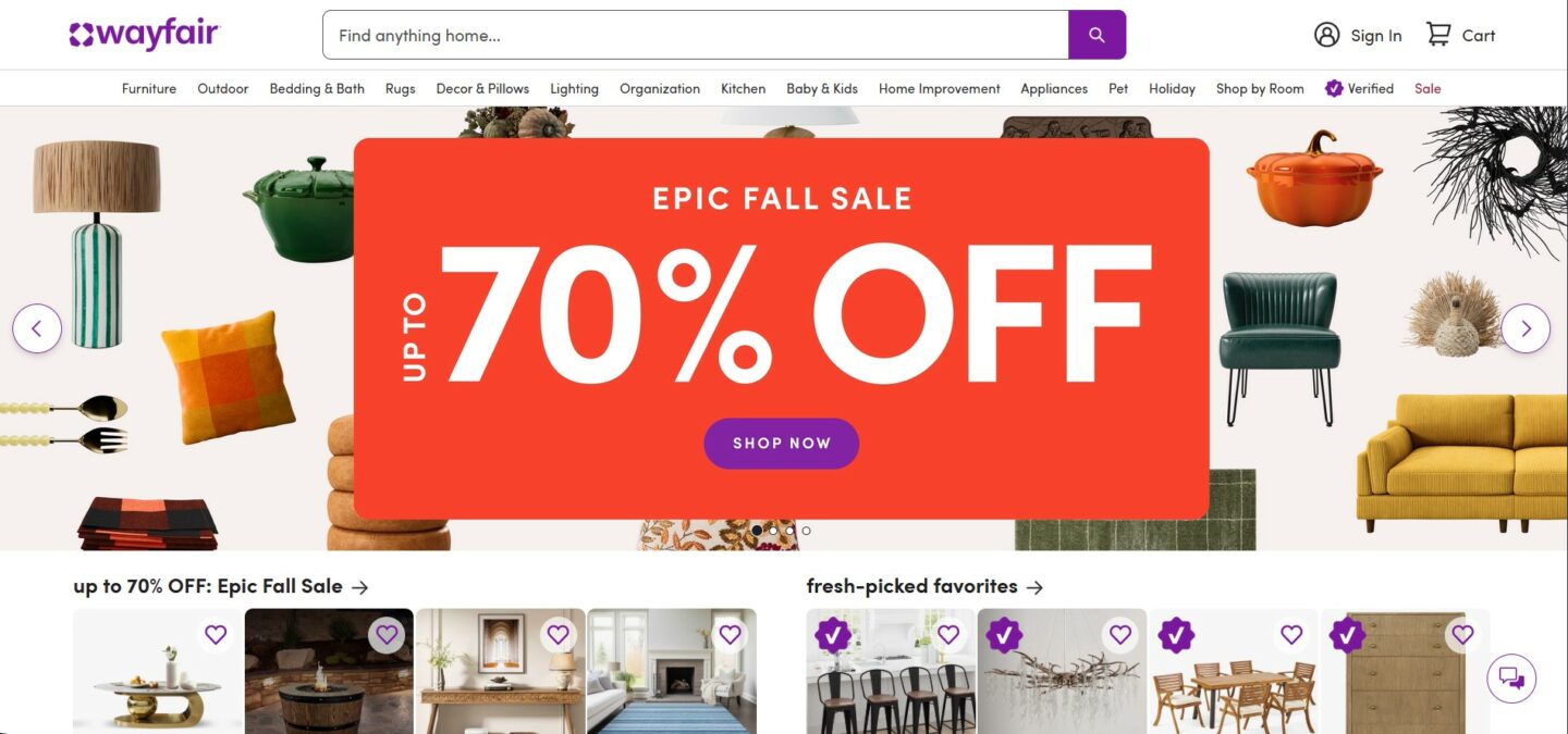 Dropshipping by Wayfair