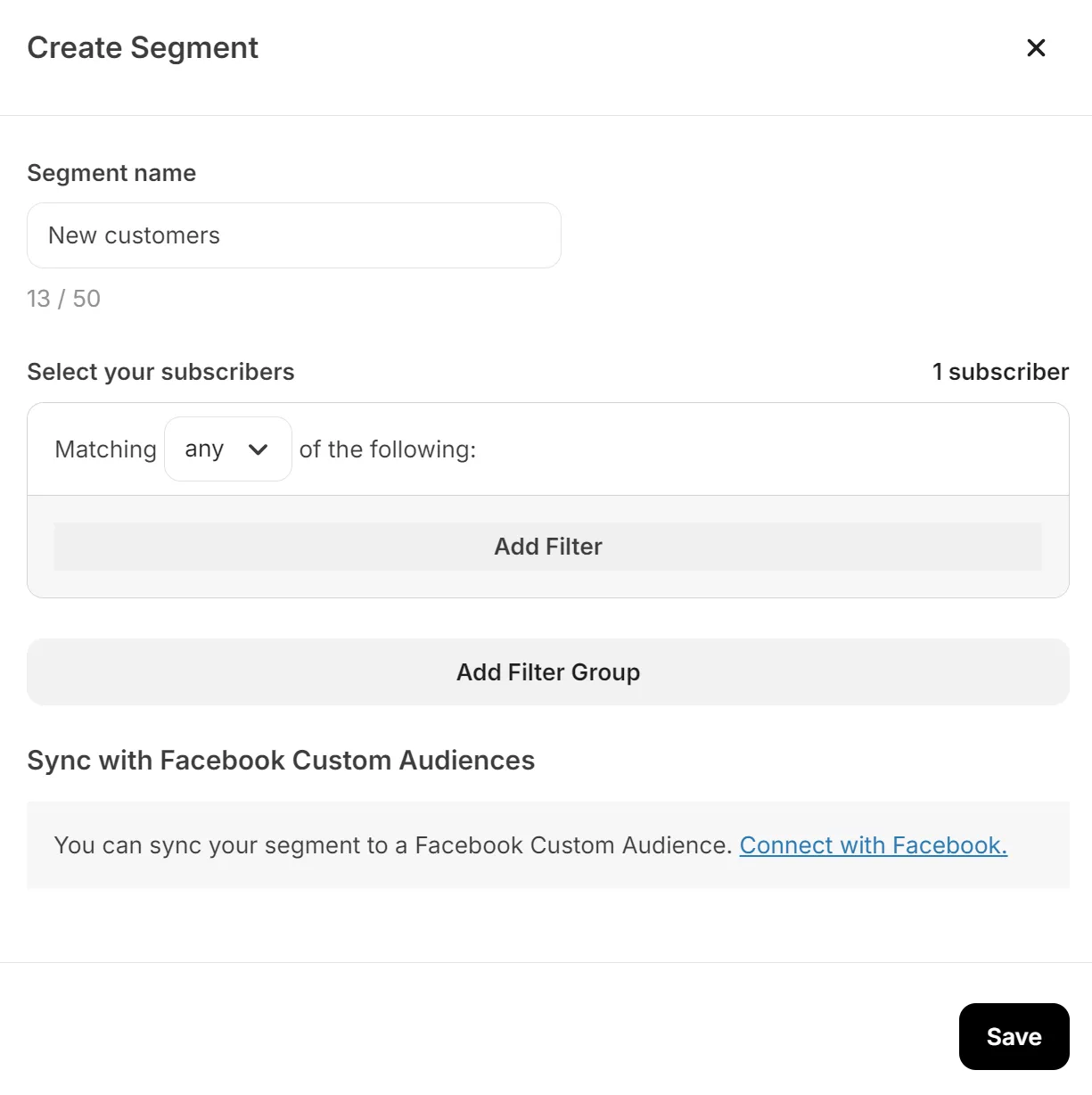 Creating segments