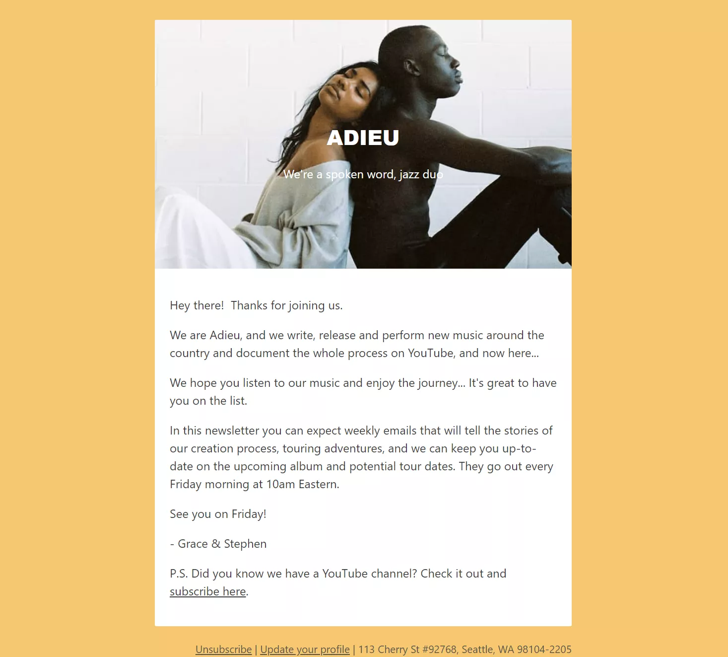 Run a paid newsletter flow