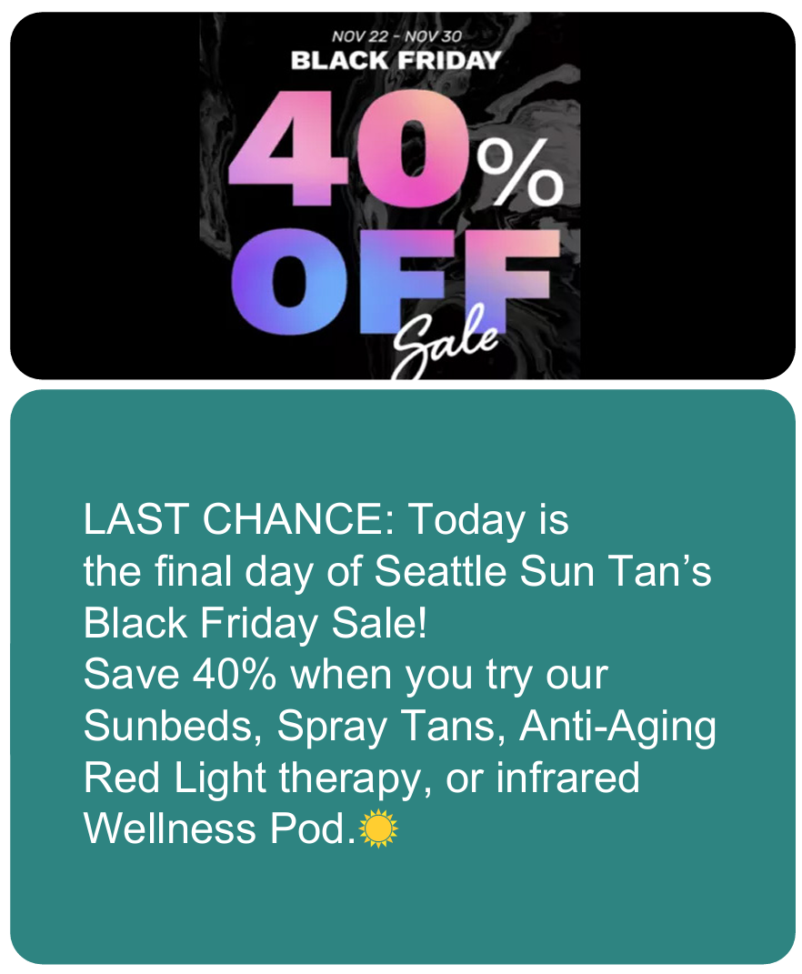 Seattle Sun Tan SMS