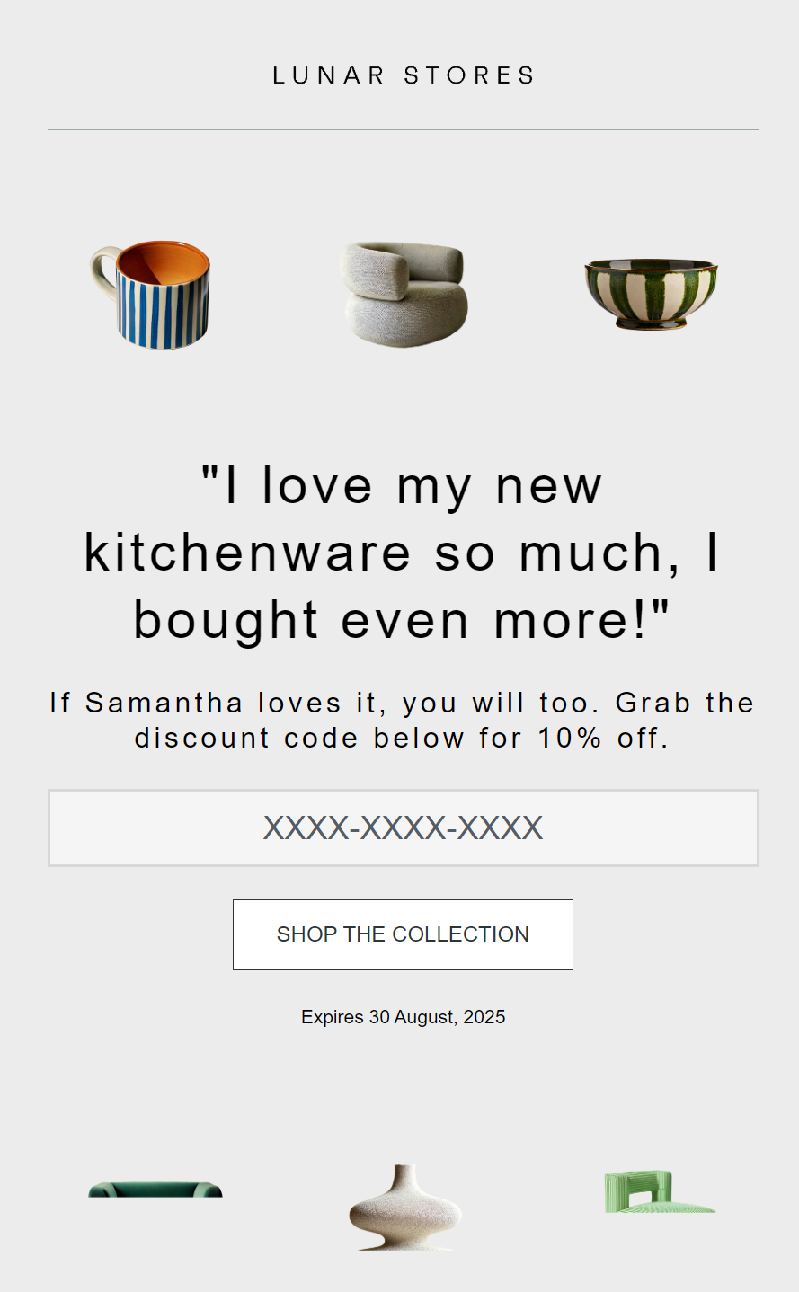 Email template