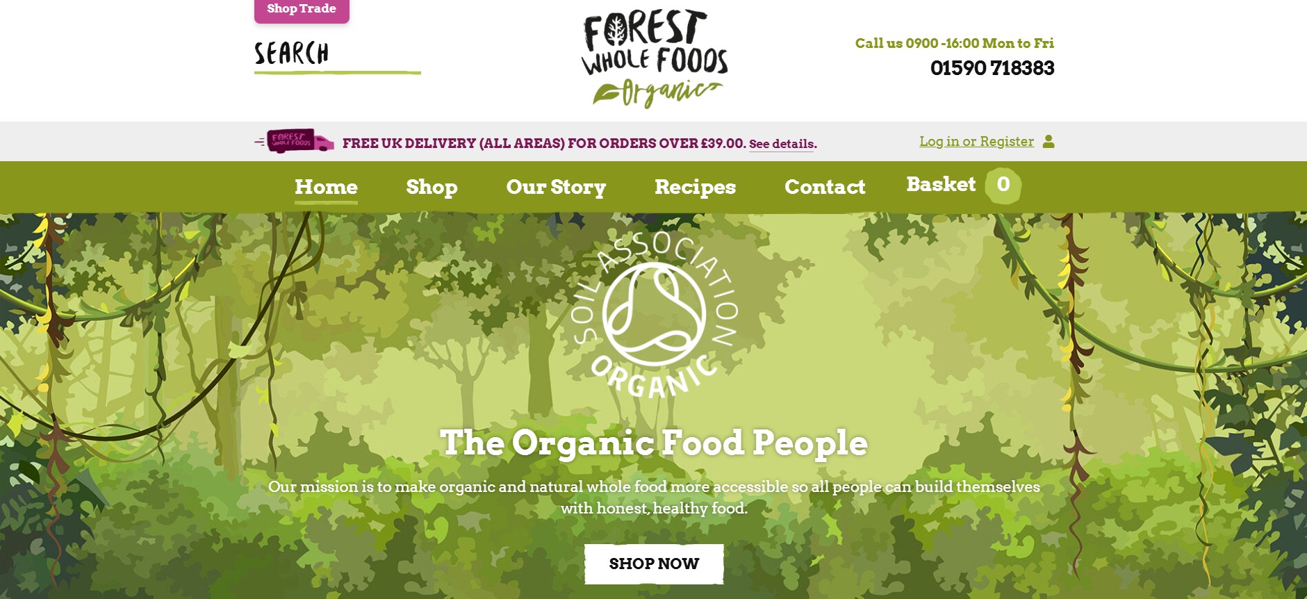 forest whole foods home page
