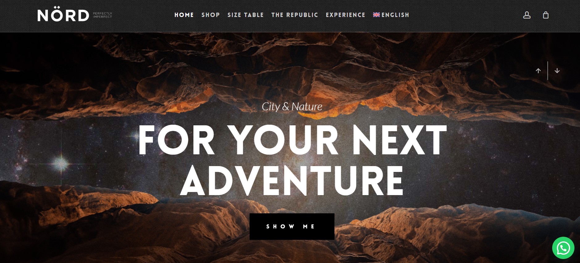 woocommerce examples: nord republic home page