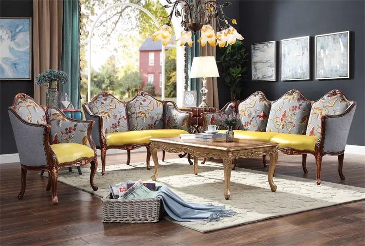 dropship furniture: luxurious furniture in a spacious, bright room