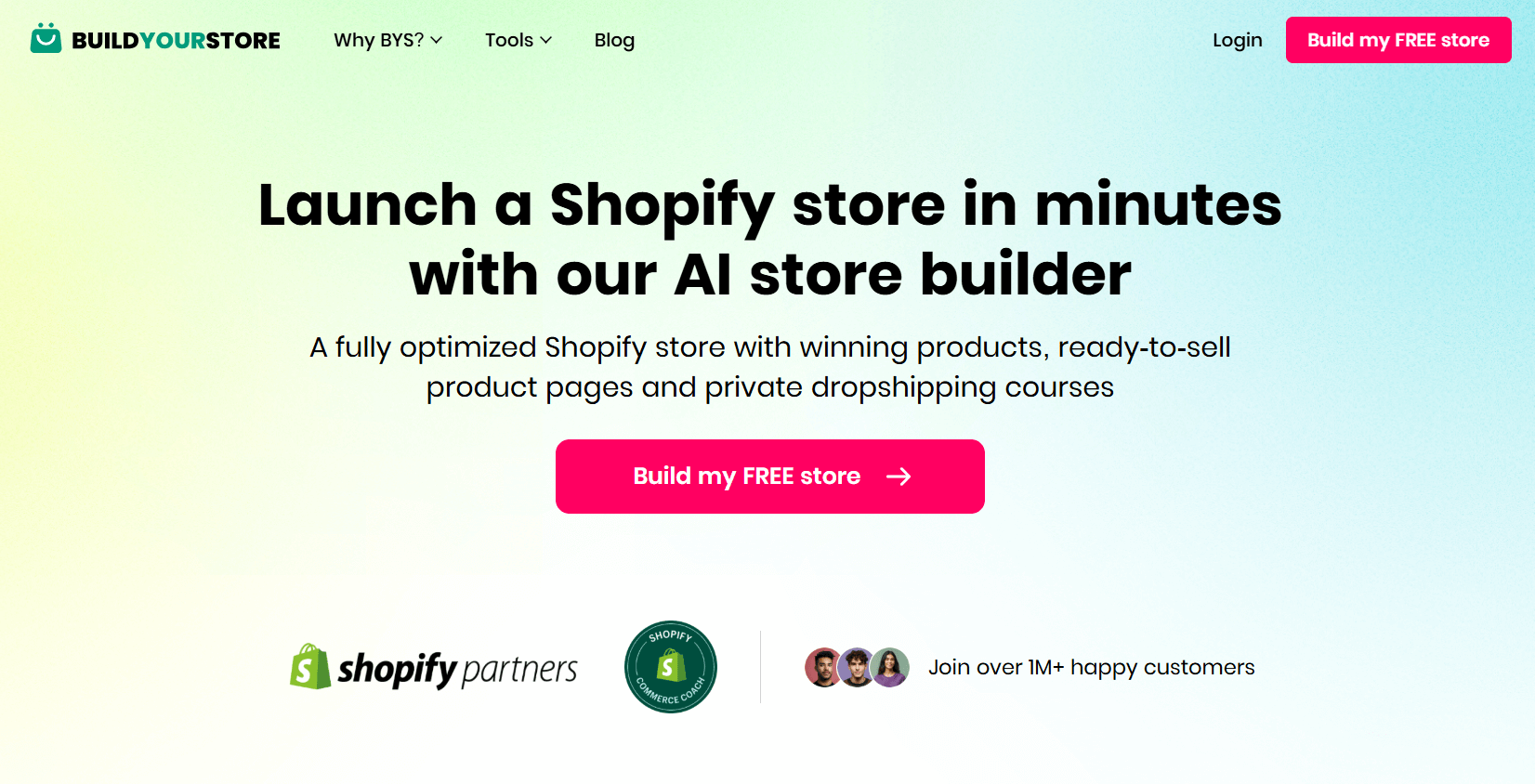 buildyourstore.ai banner