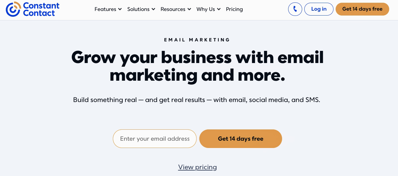 constant contact banner