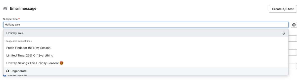 subject line generator