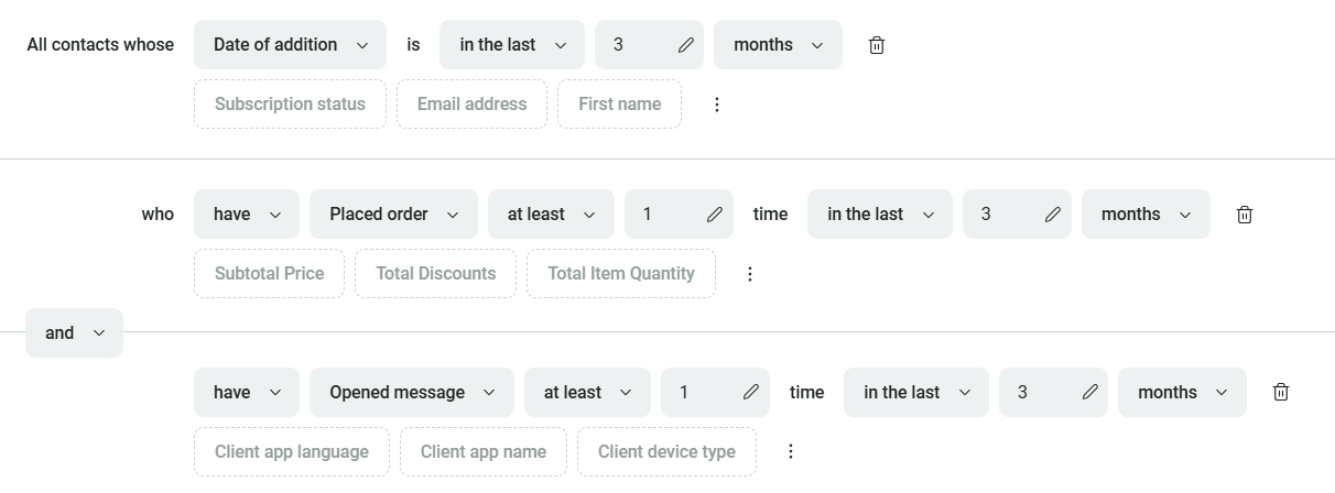 segmentation filters