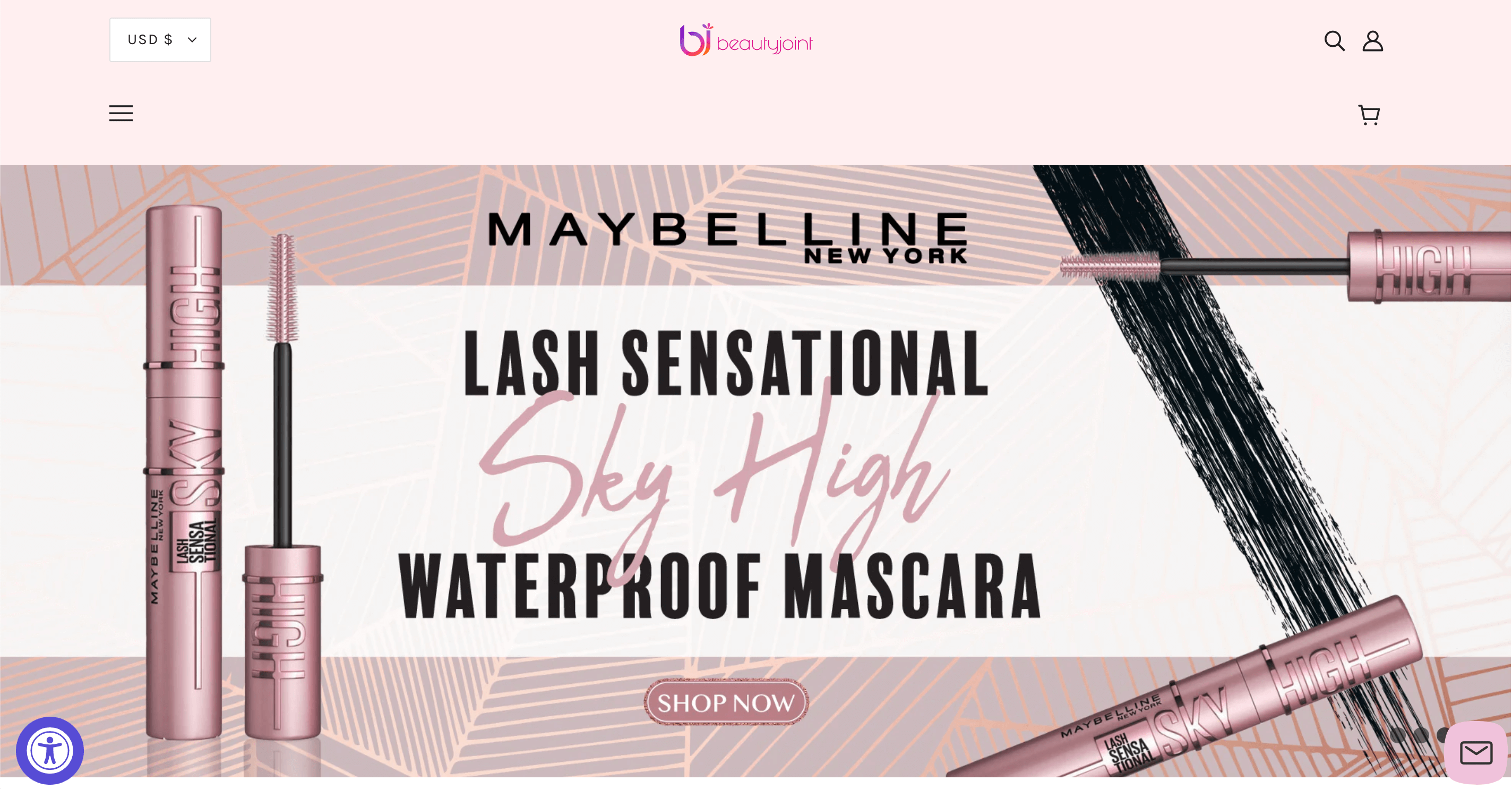 beauty dropshipping: beautyjoint home page