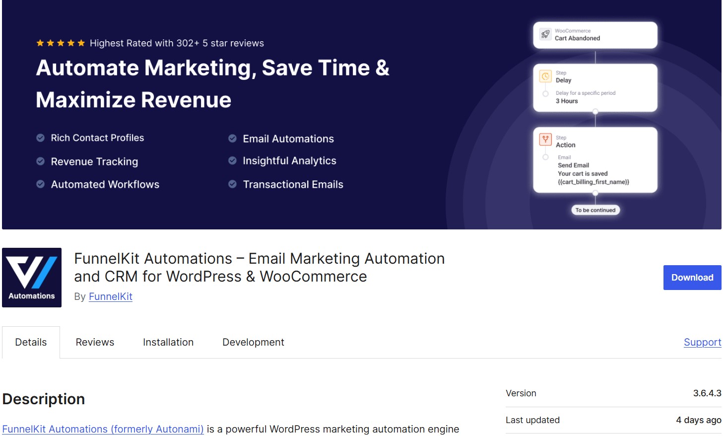 funnelkit plugin download page