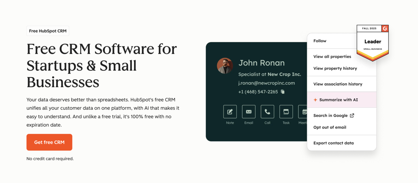 HubSpot email marketing