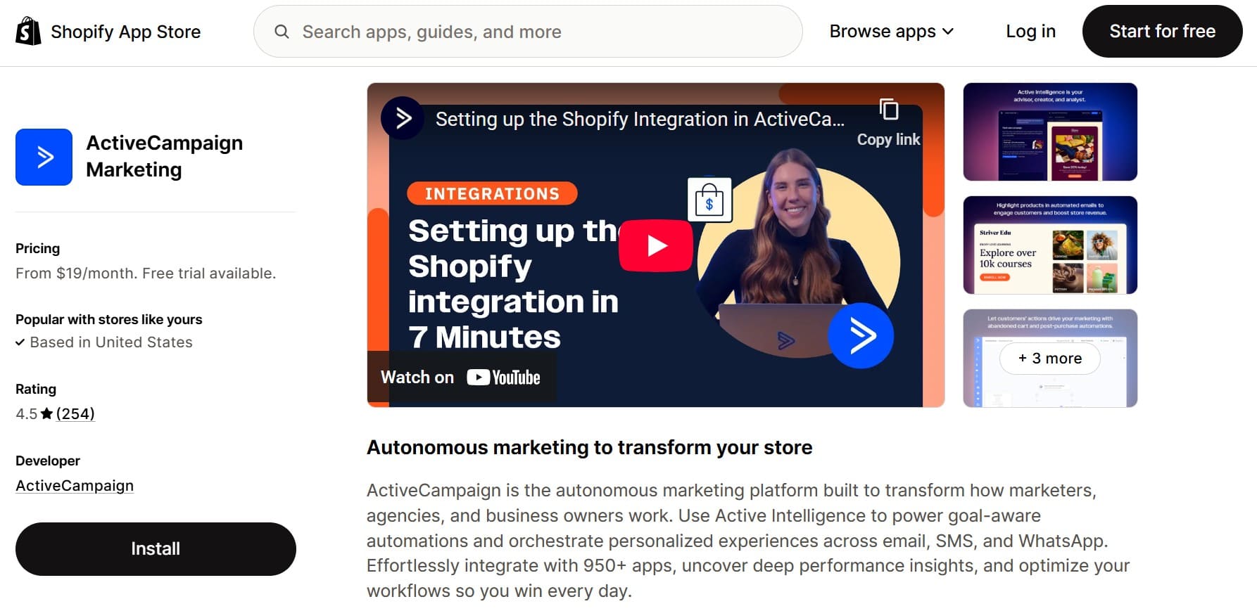 Best email marketing for Shopify: ActiveCampaign
