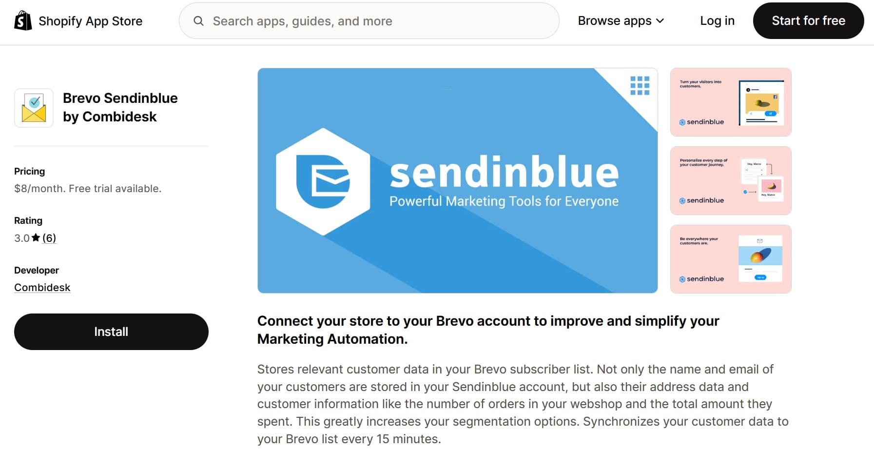 Best email marketing for Shopify: Brevo