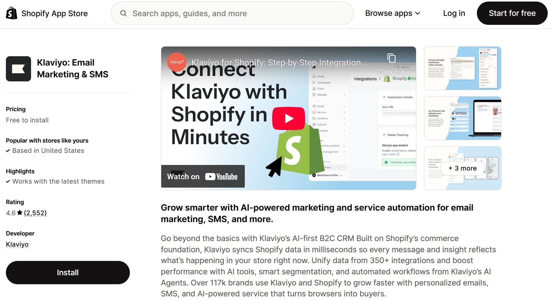 Best email marketing for Shopify: Klaviyo