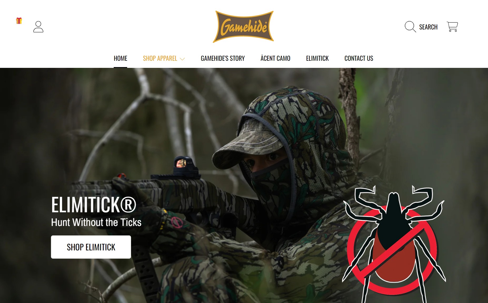 Best Shopify themes: Gamehide store