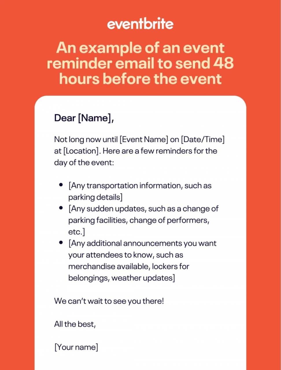Event Reminder Email Templates & Examples (2026) | Omnisend