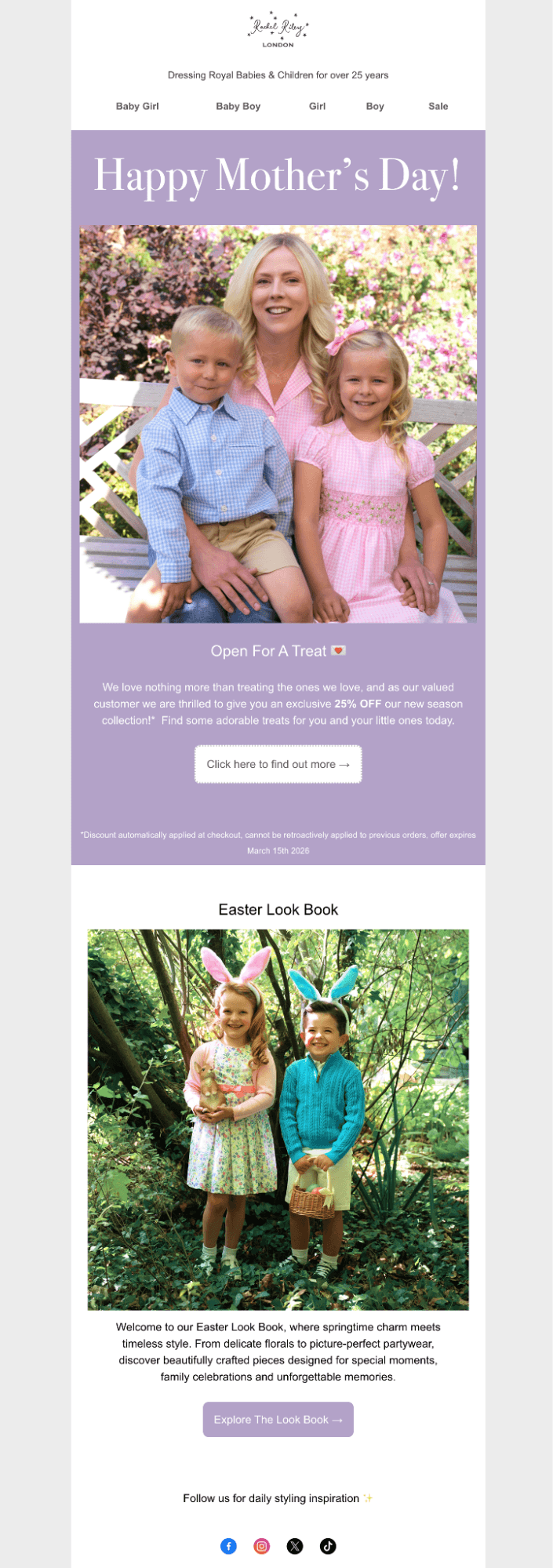 10 Mother’s Day Email Examples & Ideas