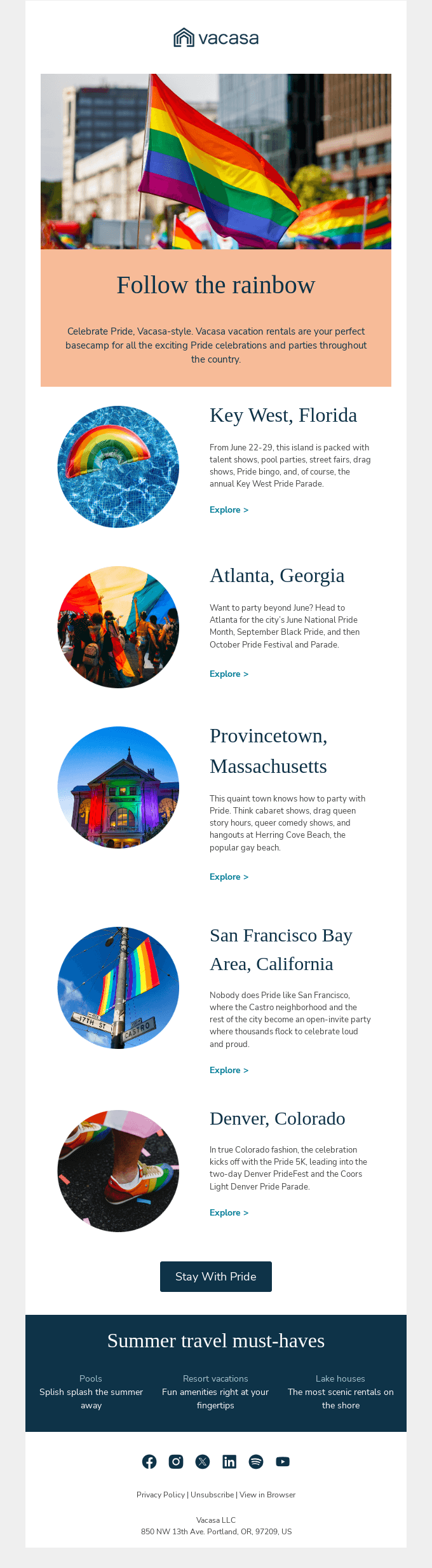 8 Best Pride month email examples in 2026