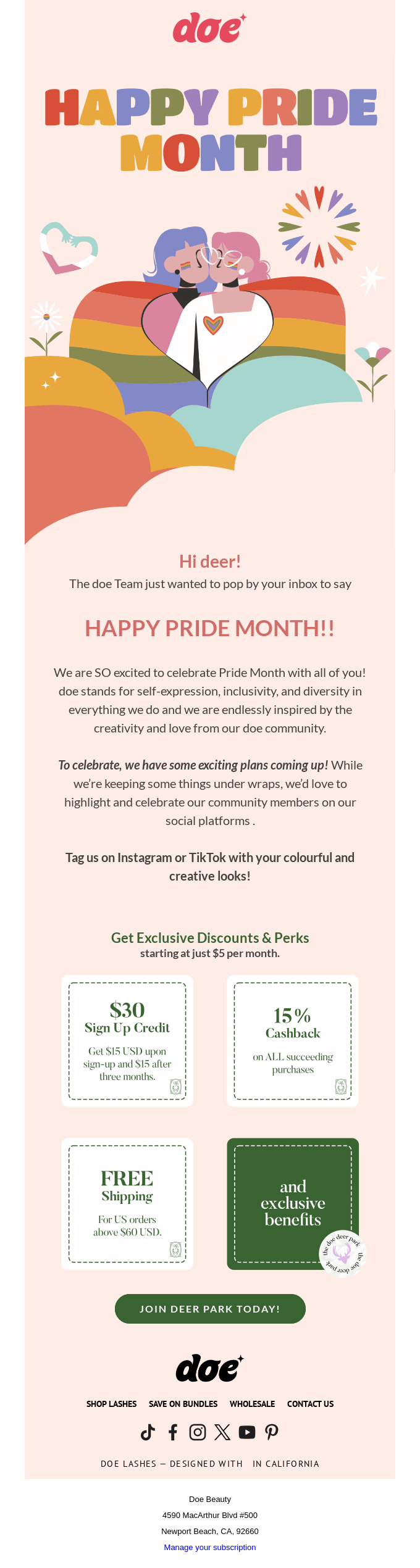 8 Best Pride month email examples in 2026