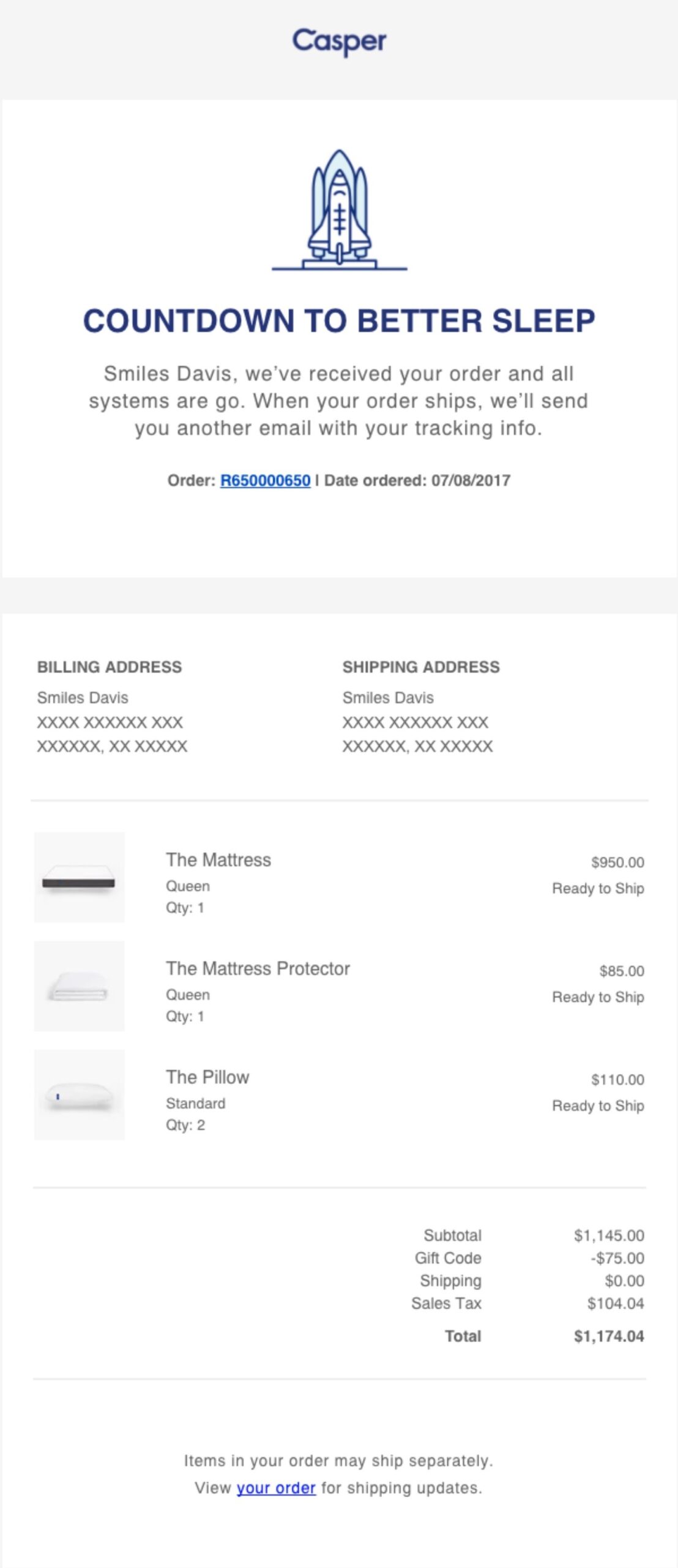 Order Confirmation Email: Templates & Examples [2026 ]