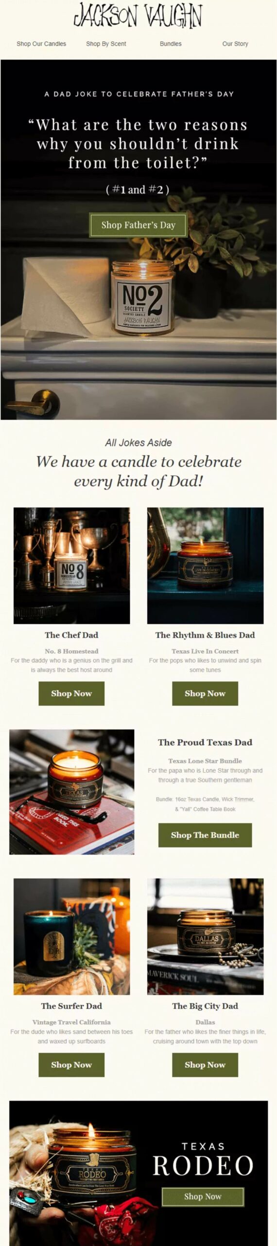 10 Father’s Day Email Examples (+ Templates & Best Practices)