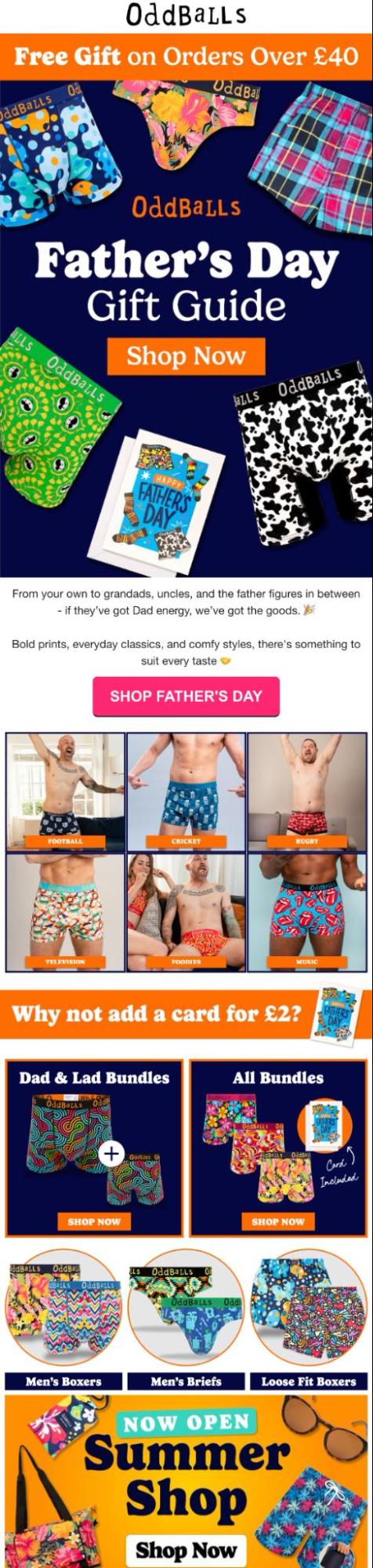 10 Father’s Day Email Examples (+ Templates & Best Practices)