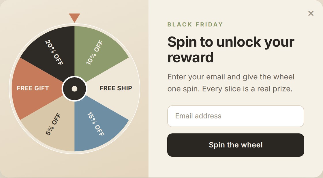 Black Friday Popup Examples and Ideas to Boost Sales