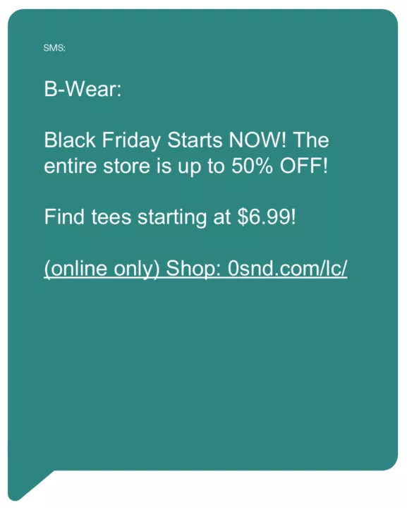 Black Friday SMS Marketing: 60 Templates + Tips [2026 ]