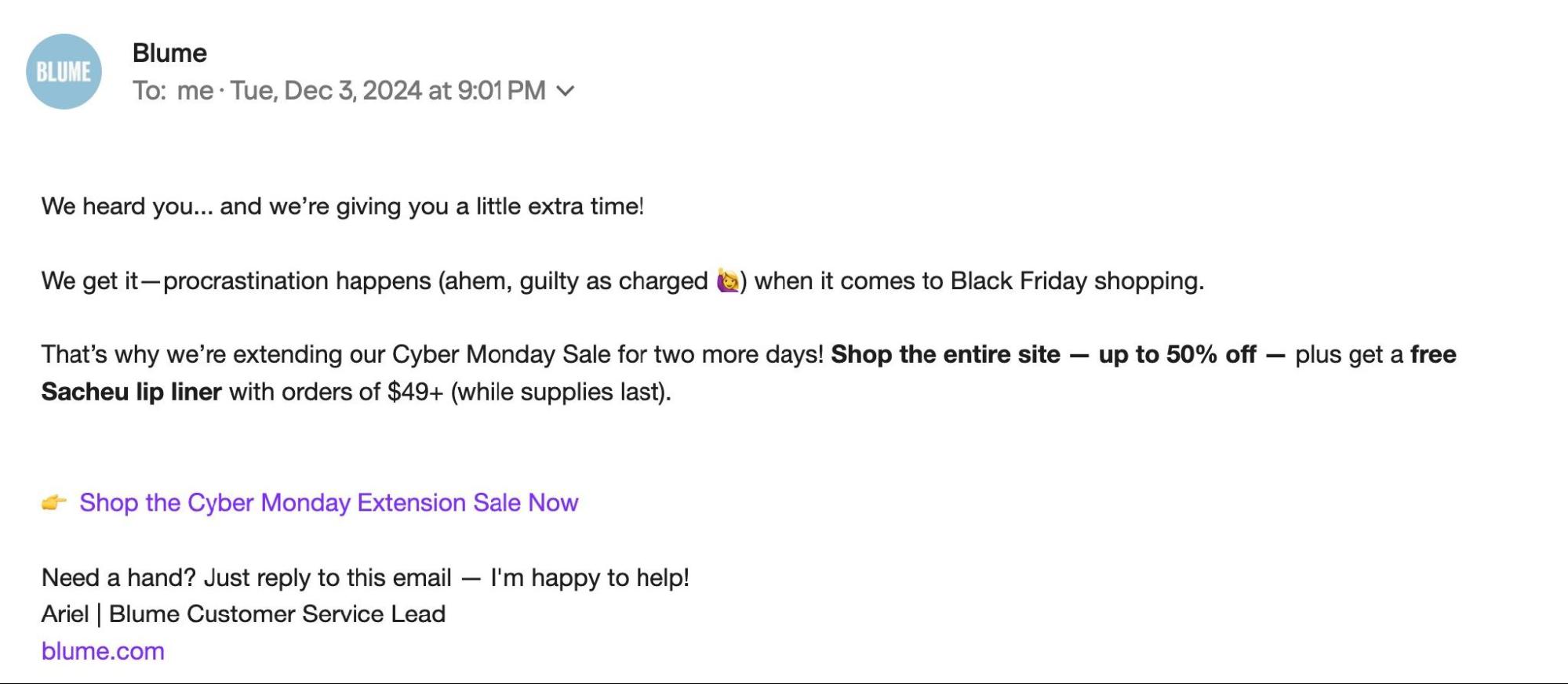 Cyber Monday Emails: Examples, Subject Lines & Send Times