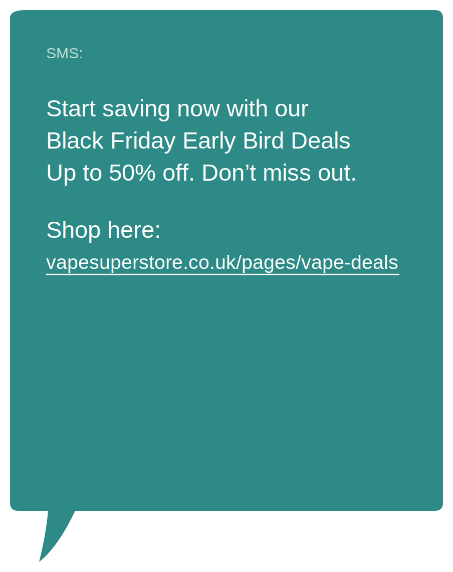 Black Friday SMS Marketing: 60 Templates + Tips [2026 ]