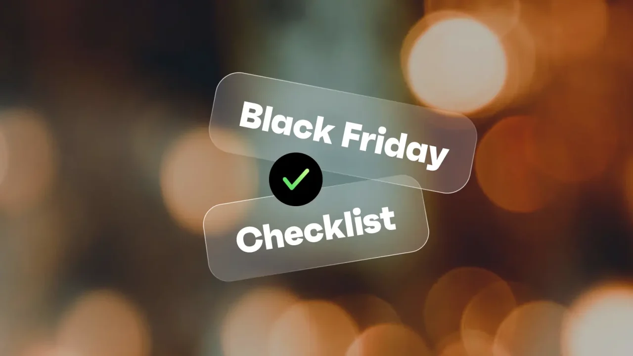 Black Friday checklist 2026 – How to prepare for BFCM