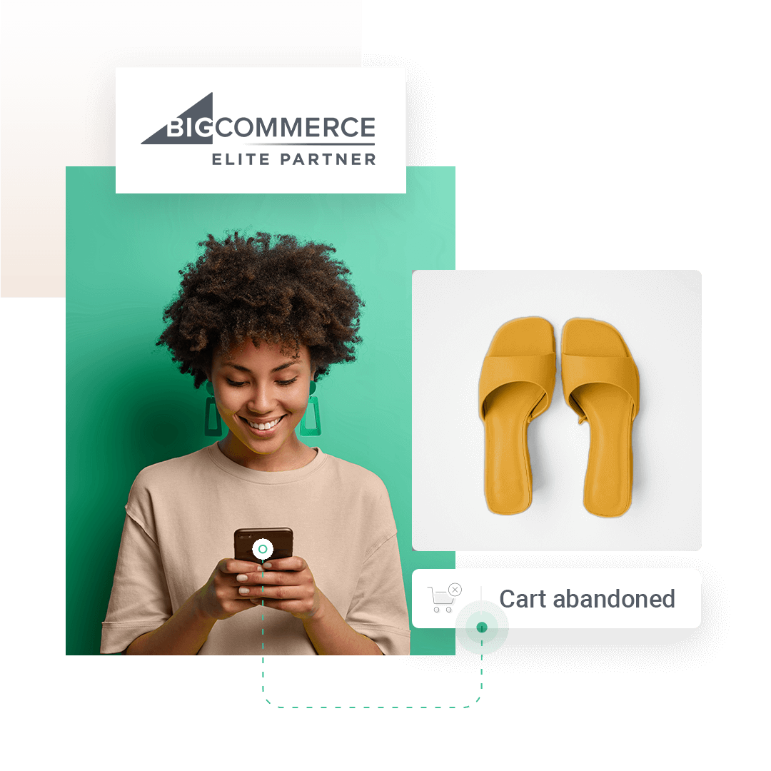 The BigCommerce Elite Partner with cross-device cart recovery 