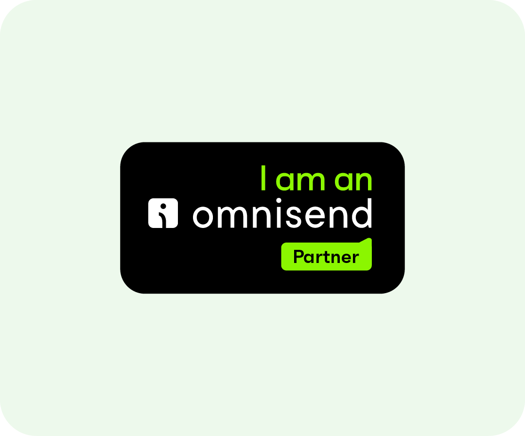 Omnisend partner soc. media post
