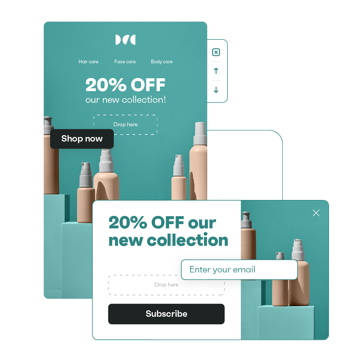 Build shoppable emails fast