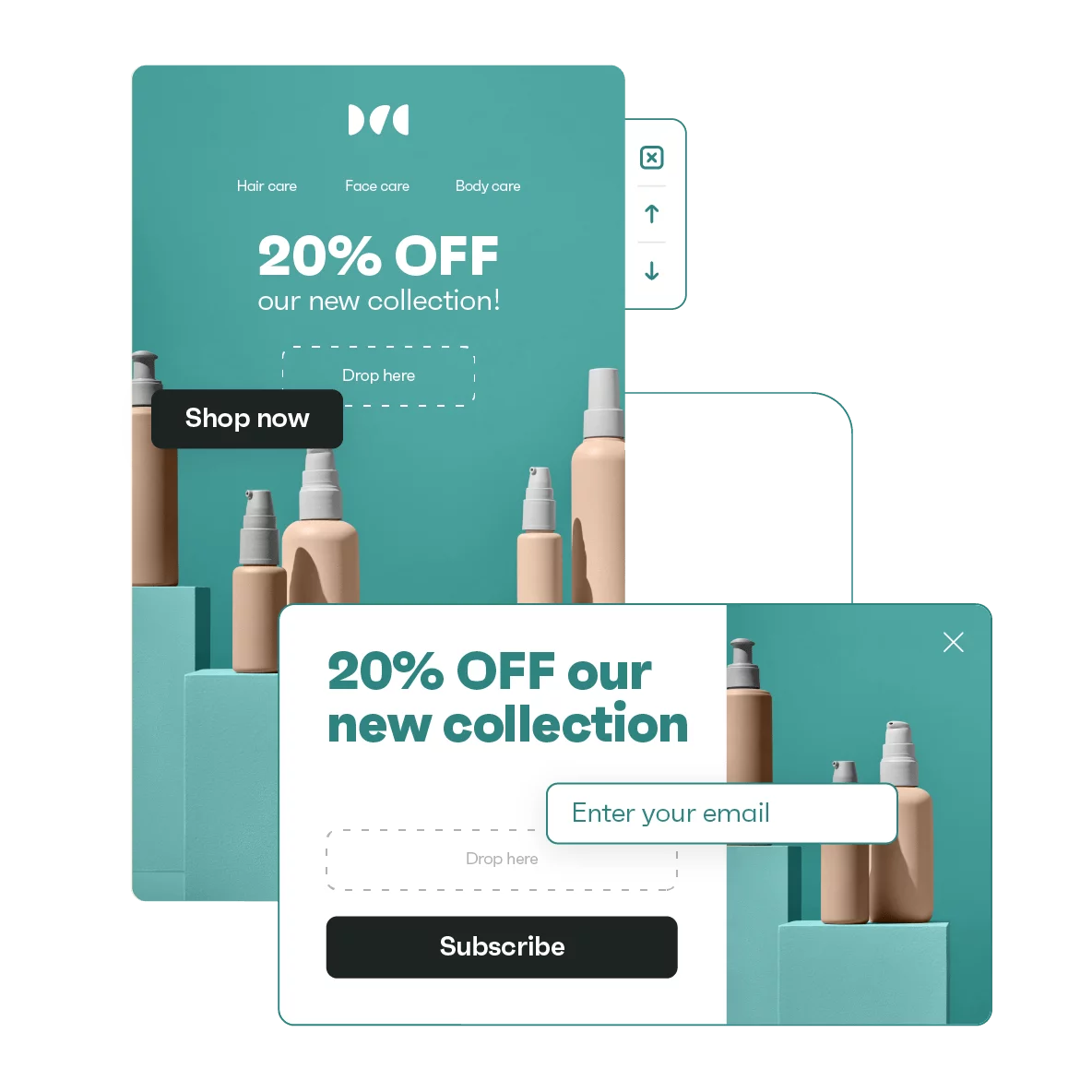 Build shoppable emails fast