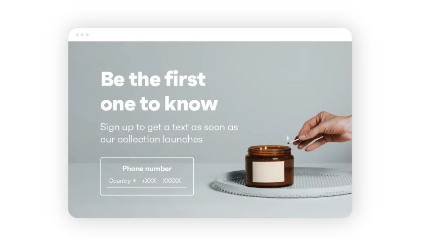 Landing pages