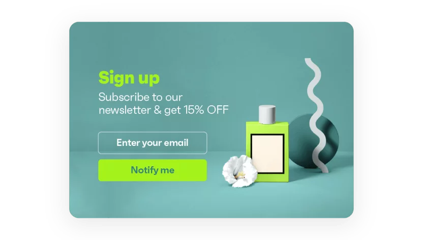 Signup boxes