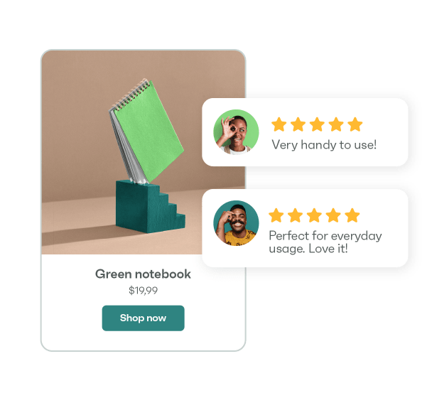 Highlight 5-star reviews