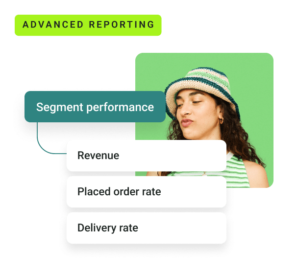 Campaign sales by audience segment