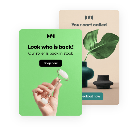 Pre-designed templates