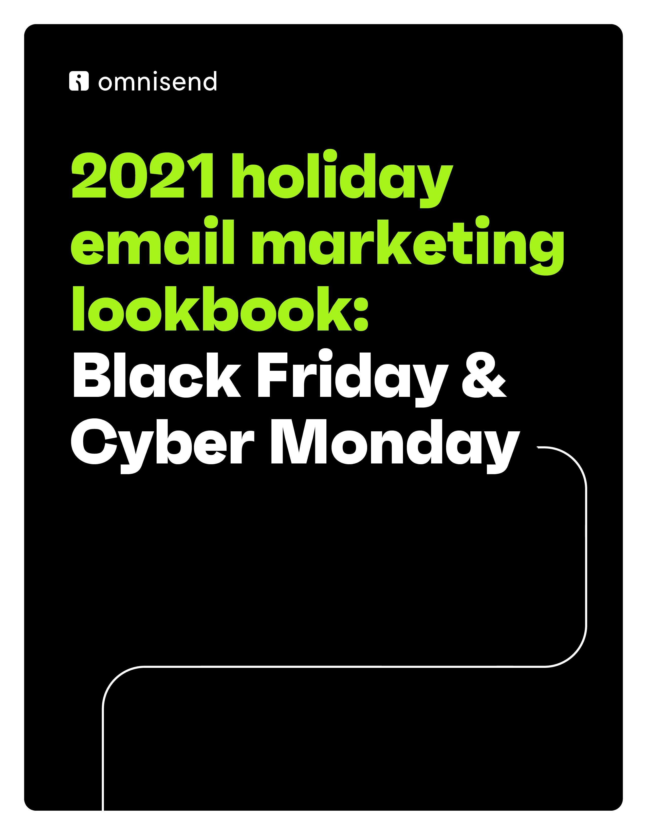 2021 Holiday email marketing lookbook