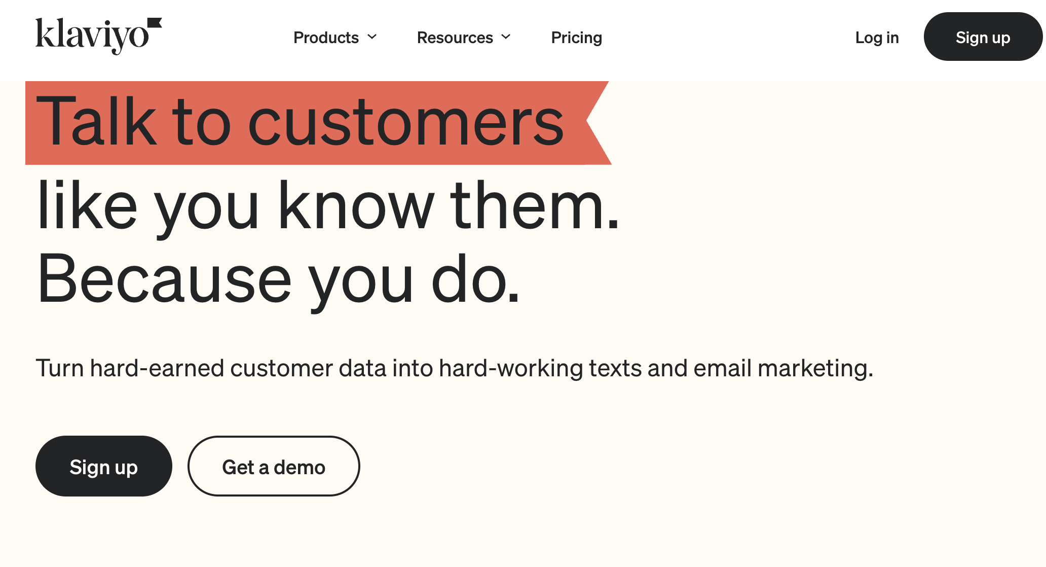Klaviyo tool for email marketing