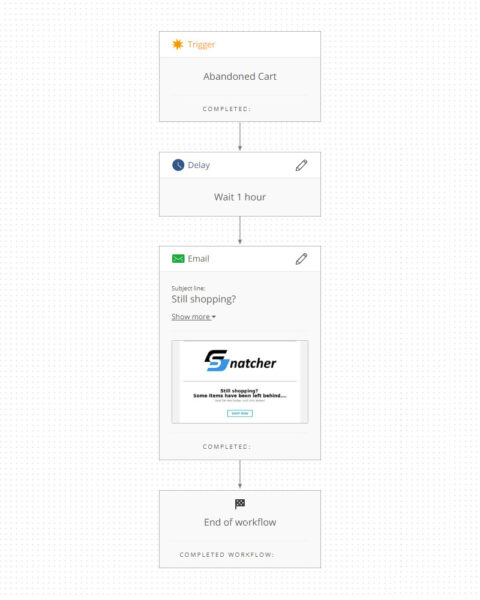 Snatcher Online workflow