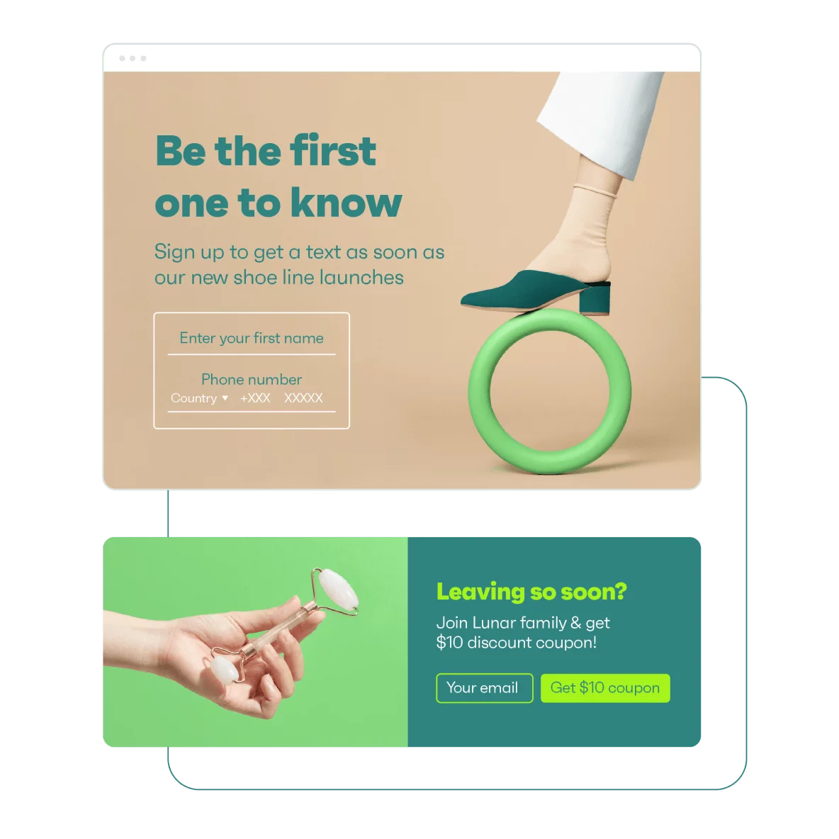 Capture & convert new subscribers