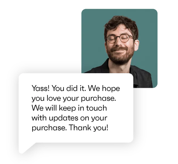 Order confirmation