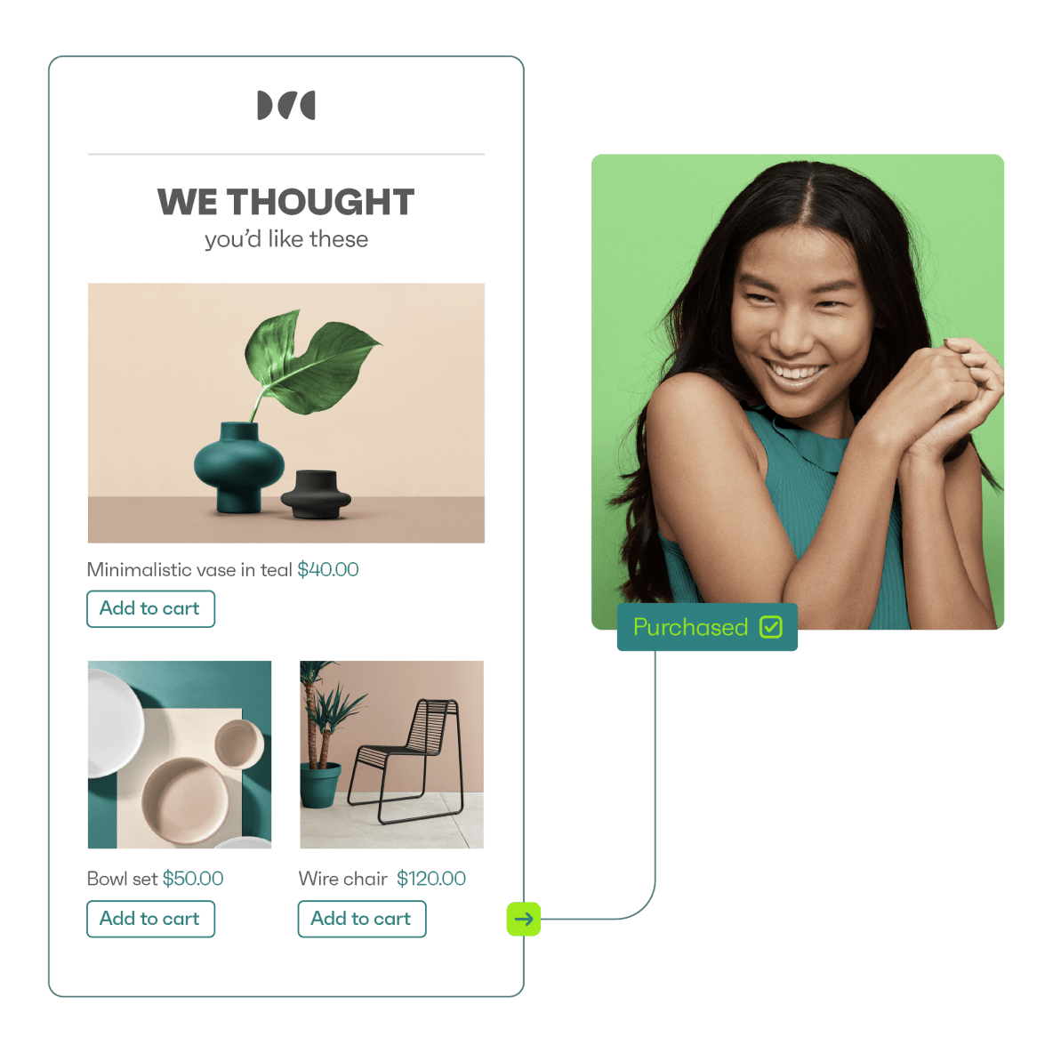 Cross-sell with dynamic suggestions