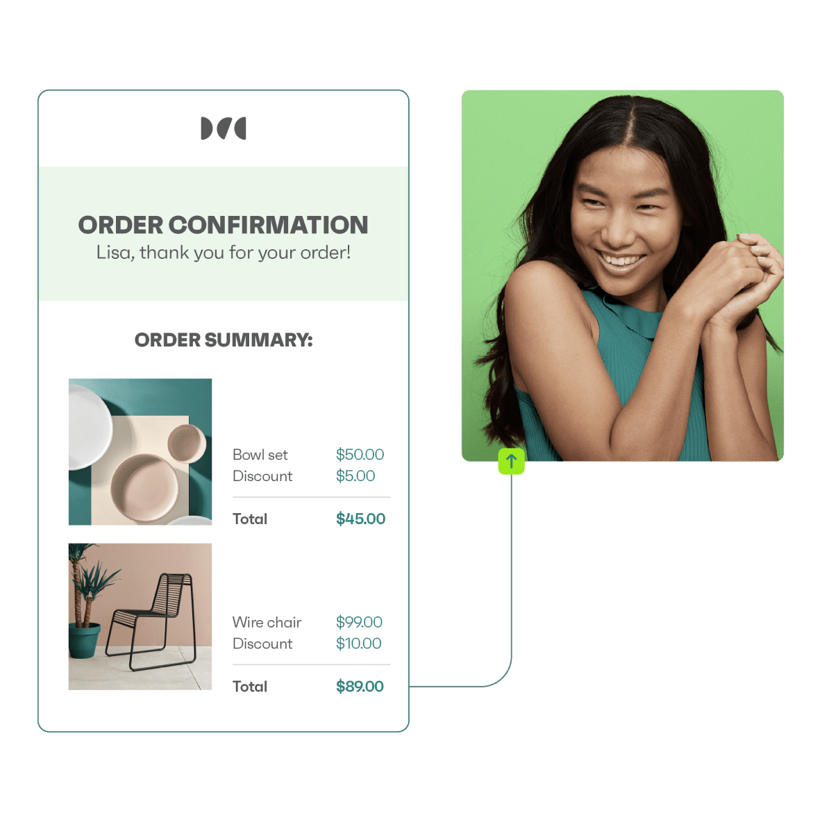 Send receipts that look as beautiful as your store