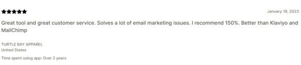 Omnisend review as Mailchimp alternative